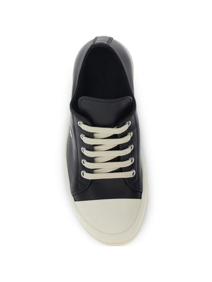 Rick Owens Eyelet Lace-Up — Black — Size US M 3.5 - US W 5 — Back View