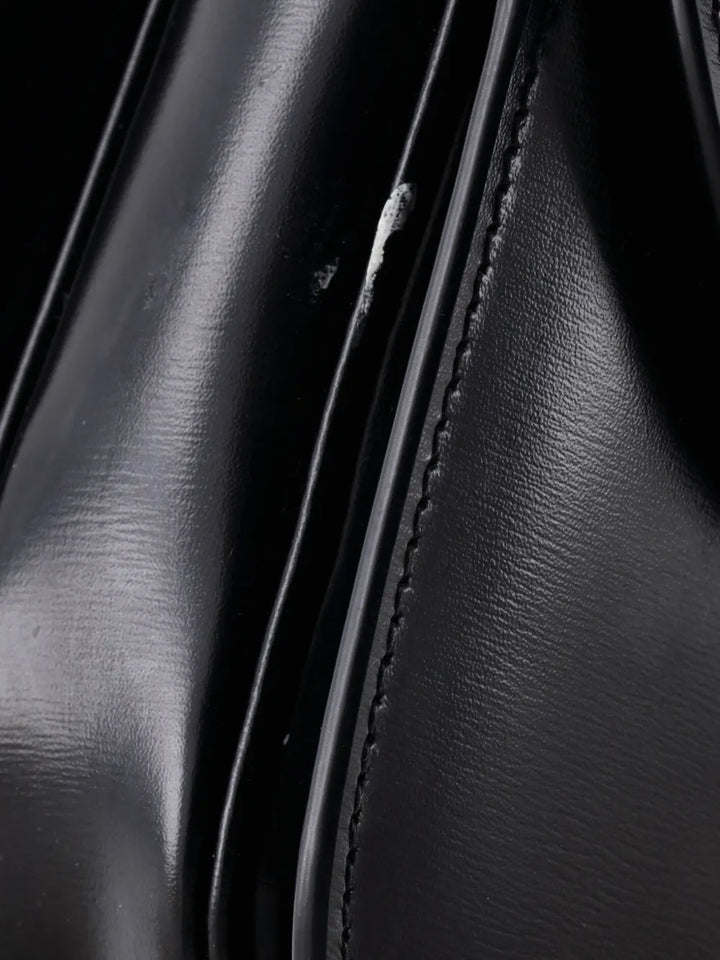 Celine Pre Owned Triomphe Besace Clea Chain Flap Bag Leather Shoulder Bag — Same as shown — Size One Size — Detail View