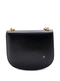 Celine Pre Owned Triomphe Besace Clea Chain Flap Bag Leather Shoulder Bag — Same as shown — Size One Size — Side View
