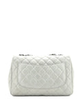 Chanel Pre Owned Classic Single Flap Bag Quilted Caviar Jumbo Shoulder Bag — Same as shown — Size One Size — Side View