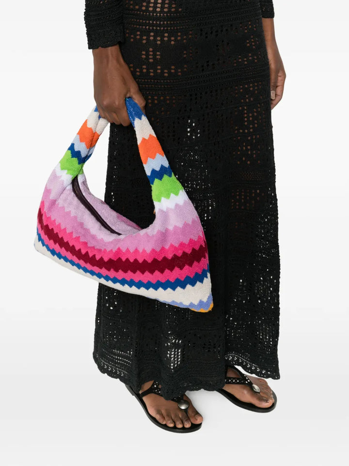 Missoni Zigzag Handle Tote Bag — Same as shown — Size One Size — Side View