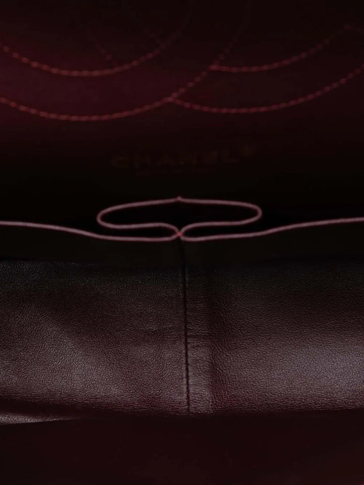 Chanel Pre Owned 2011 Jumbo Classic Lambskin Double Flap Shoulder Bag — Same as shown — Size One Size — Detail View