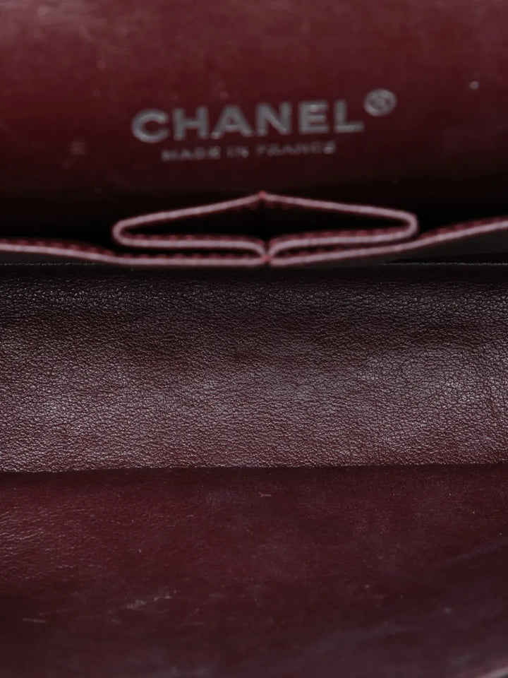 Chanel Pre Owned 2014 2015 Medium Classic Caviar Double Flap Shoulder Bag — Same as shown — Size One Size — Detail View