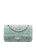 Chanel Pre Owned 2010 2011 Medium Classic Tweed Double Flap Shoulder Bag — Same as shown — Size One Size — Front View
