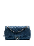 Chanel Pre Owned 2012 Medium Quilted Iridescent Caviar Easy Flap Shoulder Bag — Same as shown — Size One Size — Front View