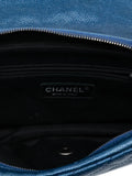 Chanel Pre Owned 2012 Medium Quilted Iridescent Caviar Easy Flap Shoulder Bag — Same as shown — Size One Size — Detail View