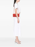 Chanel Pre Owned 2009 2010 Classic Lambskin East West Single Flap Shoulder Bag — Same as shown — Size One Size — Side View