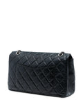 Chanel Pre Owned 2008 2009 Reissue 255 Aged Calfskin Double Flap 227 Shoulder Bag — Same as shown — Size One Size — Back View