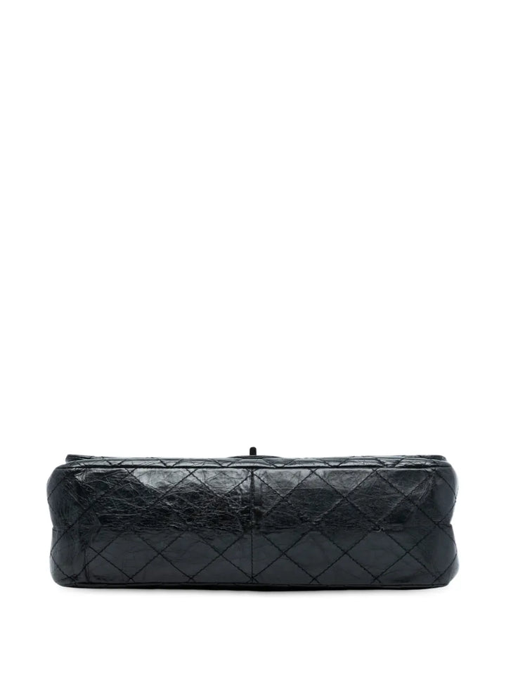 Chanel Pre Owned 2008 2009 Reissue 255 Aged Calfskin Double Flap 227 Shoulder Bag — Same as shown — Size One Size — Top View