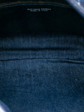 Bottega Veneta Pre Owned 2012 2025 Large Calfskin And Denim Intrecciato Hop Hobo Bag — Same as shown — Size One Size — Detail View