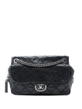 Chanel Pre Owned 2013 2014 Paris Edinburgh Jumbo Quilted Calfskin Coco Sporran Flap Shoulder Bag — Same as shown — Size One Size — Front View