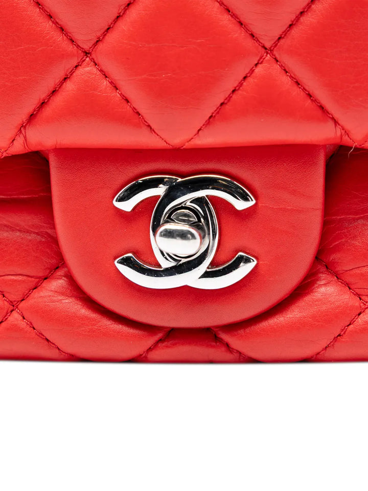 Chanel Pre Owned 2014 Jumbo Quilted Calfskin Tender Touch Flap Shoulder Bag — Same as shown — Size One Size — Lifestyle View