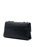 Chanel Pre Owned 2014 2015 Cc Quilted Calfskin Hamptons Foldover Flap Shoulder Bag — Same as shown — Size One Size — Back View