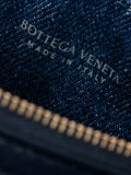 Bottega Veneta Pre Owned 2012 2025 Mini Leather And Denim Intrecciato Sunrise Hobo Bag — Same as shown — Size One Size — Lifestyle View