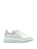 Alexander McQueen Embellished Lace-Up — White — Size US M 3.5 - US W 5 — Front View