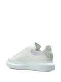 Alexander McQueen Embellished Lace-Up — White — Size US M 3.5 - US W 5 — Back View