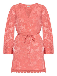 Zadigvoltaire V Neck Printed Dress — Same as shown — Size XS — Front View