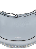 Isabel Marant Oskan Moon Studded Leather Shoulder Bag — Same as shown — Size One Size — Lifestyle View