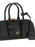 Pinko Small Escape Love Birds Leather Shoulder Bag — Same as shown — Size One Size — Back View