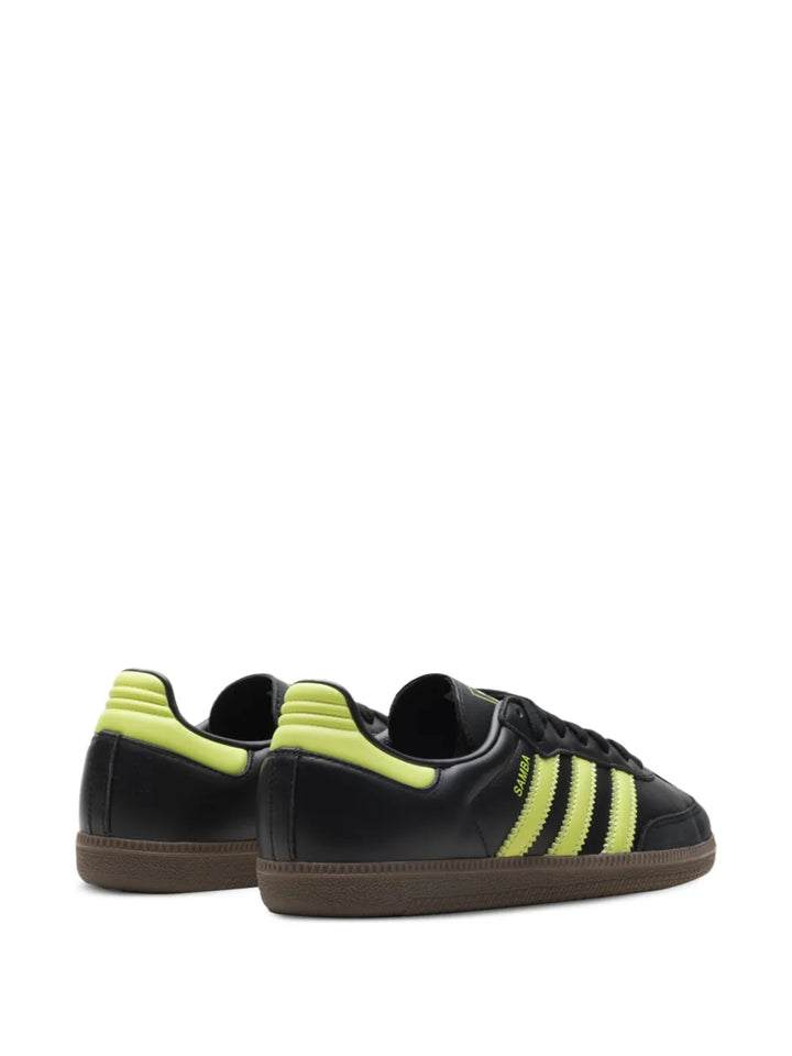 adidas Samba Og Three-Stripe — Black — Size US M 3.5 - US W 5 — Top View