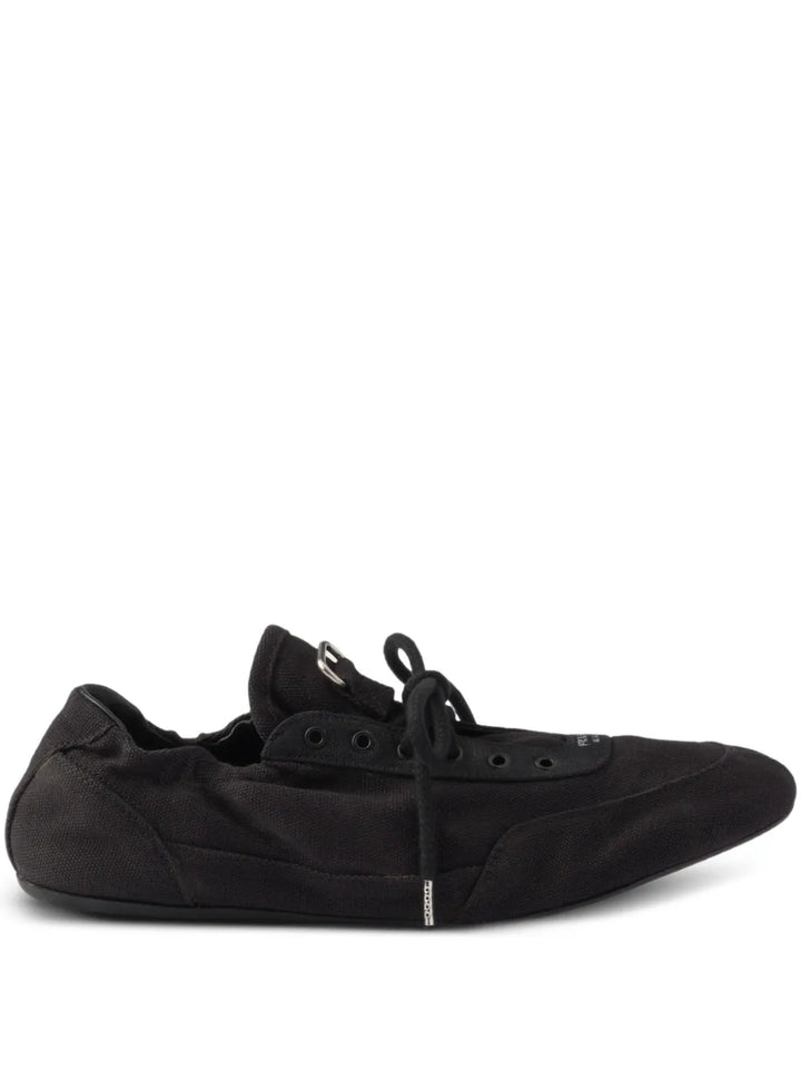 Prada Collapse Canvas — Black — Size US M 3.5 - US W 5 — Front View