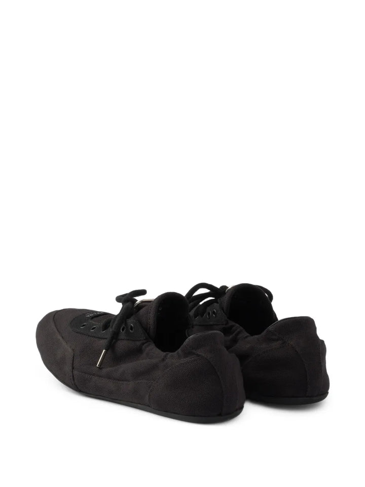 Prada Collapse Canvas — Black — Size US M 3.5 - US W 5 — Back View