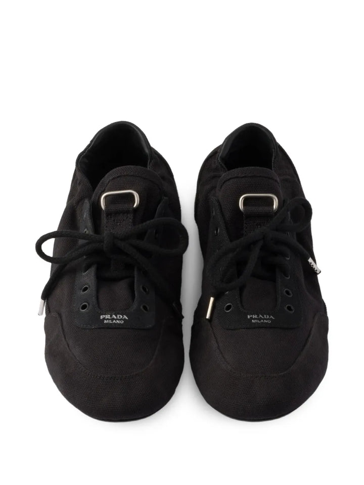 Prada Collapse Canvas — Black — Size US M 3.5 - US W 5 — Top View
