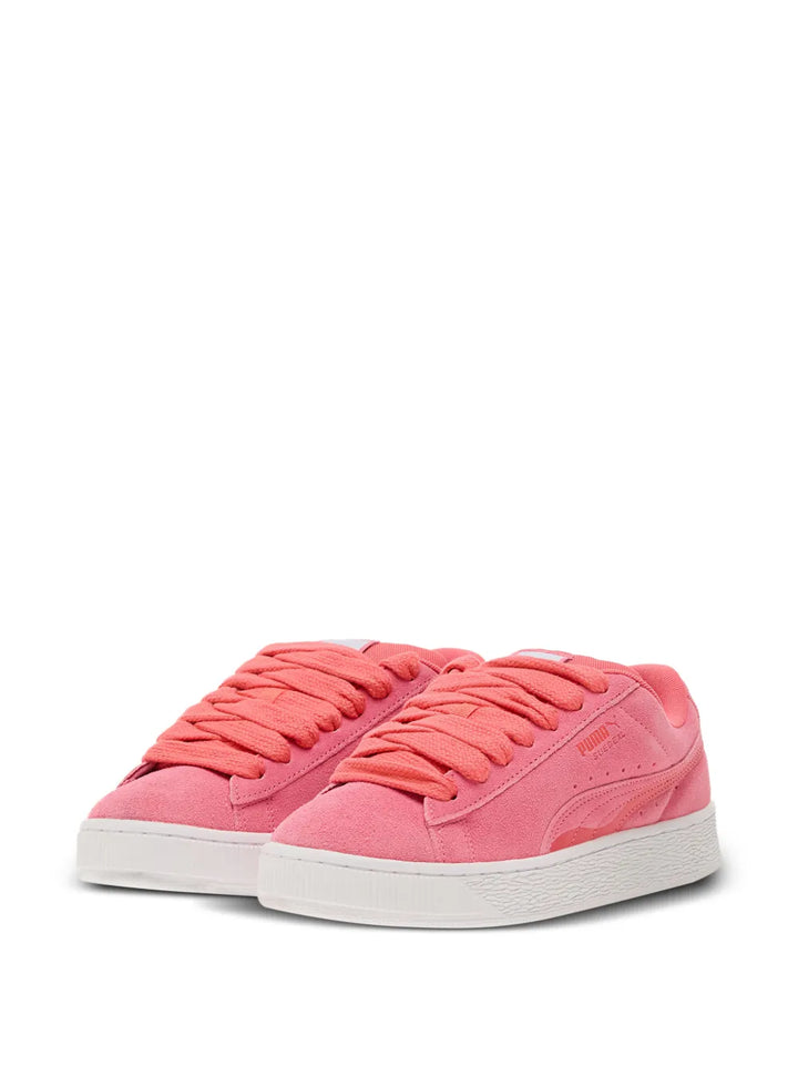 PUMA Suede Xl Lace-Up — Pink — Size US M 3.5 - US W 5 — Side View