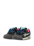 A Bathing Ape?Bape Flip Sta 2 M2 Sneakers — Black — Size US M 3.5 - US W 5 — Side View