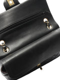 Chanel Pre Owned 2017 2018 Medium Classic Lambskin Double Flap Shoulder Bag — Same as shown — Size One Size — Detail View