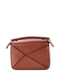 Loewe Pre Owned Spirited Away Otori Sama Puzzle Bag Printed Leather Mini Shoulder Bag — Same as shown — Size One Size — Back View