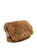 Saint Laurent Pre Owned Jamie 43 Quilted Suede Large Shoulder Bag — Same as shown — Size One Size — Back View