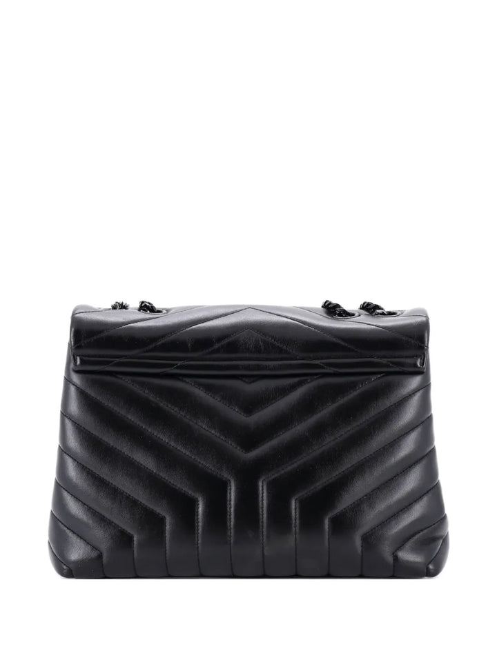 Saint Laurent Pre Owned Loulou Matelasse Chevron Leather Medium Shoulder Bag — Same as shown — Size One Size — Side View