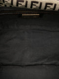Fendi Pre Owned 2000 2010 Zucchino Canvas Double Flap Shoulder Bag — Same as shown — Size One Size — Detail View