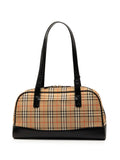 Burberry Pre Owned 2000 2017 Haymarket Check Canvas Shoulder Bag — Same as shown — Size One Size — Back View