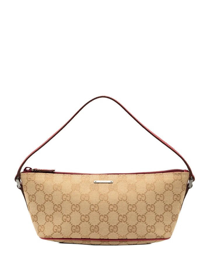 Gucci Pre Owned 2000 2015 Gg Canvas Boat Shoulder Bag — Same as shown — Size One Size — Front View