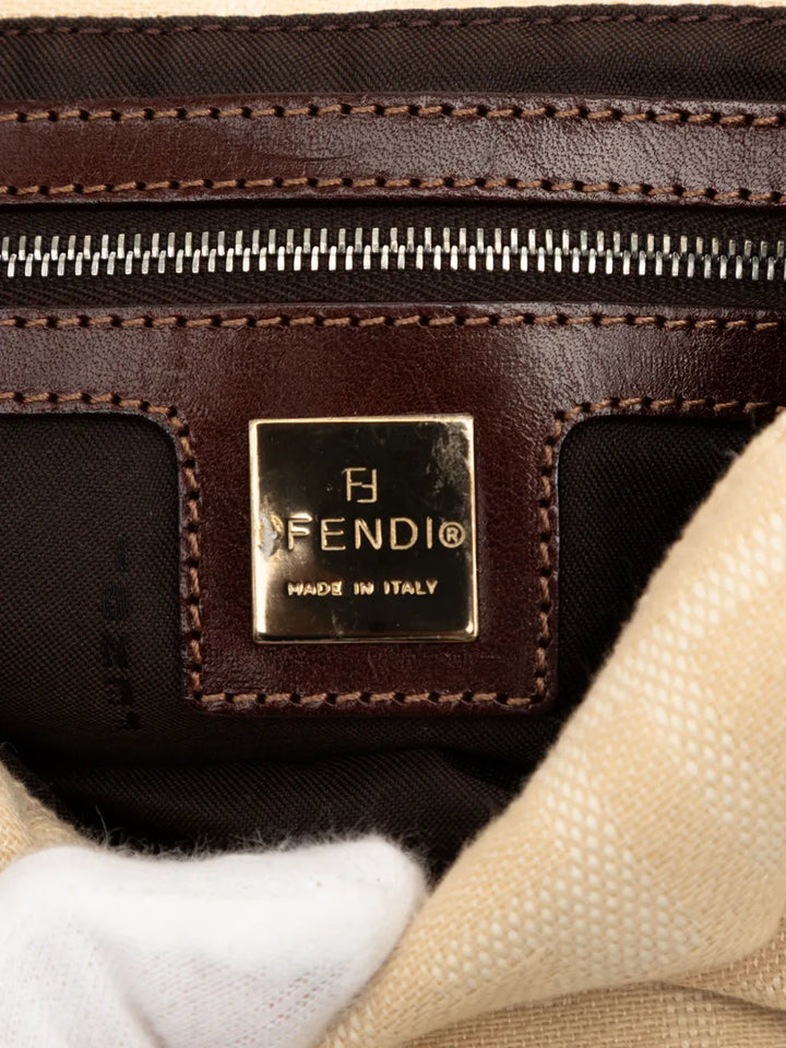 Fendi Pre Owned 2000 2010 Zucca Canvas Baguette Shoulder Bag — Same as shown — Size One Size — Lifestyle View