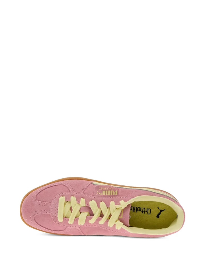 PUMA Palermo Lace-Up Fastening — Pink — Size US M 3.5 - US W 5 — Top View