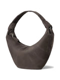 Lemaire Fortune Croissant Topstitched Bag — Same as shown — Size One Size — Back View