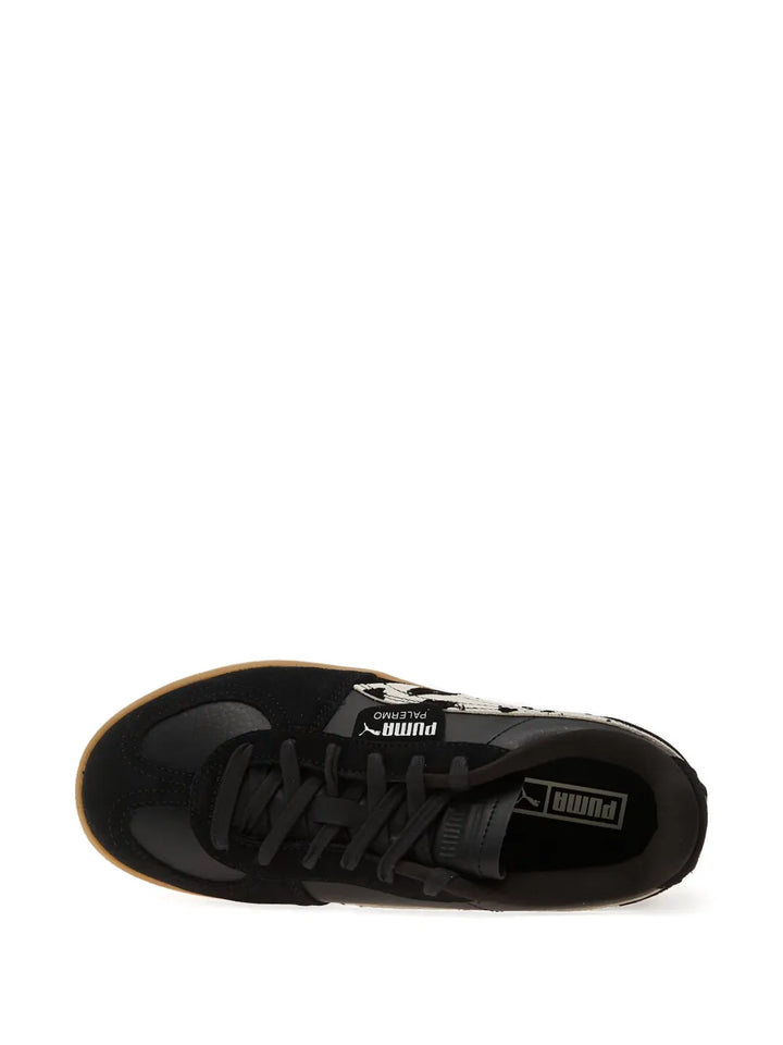 PUMA Palermo Elevata Wild Instinct — Black — Size US M 3.5 - US W 5 — Top View