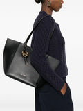 Michael Michael Kors Logo Detail Leather Shoulder Bag — Same as shown — Size One Size — Side View