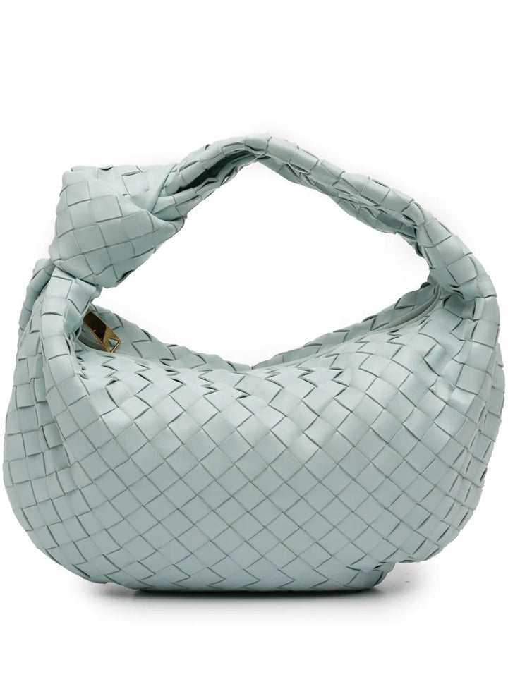 Bottega Veneta Pre Owned 2012 2025 Teen Nappa Intrecciato Jodie Hobo Bag — Same as shown — Size One Size — Front View