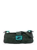 Fendi Pre Owned 2000 2010 Wool Mamma Baguette Shoulder Bag — Same as shown — Size One Size — Front View