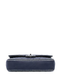 Chanel Pre Owned 2014 Medium Classic Printed Grosgrain Double Flap Shoulder Bag — Same as shown — Size One Size — Top View