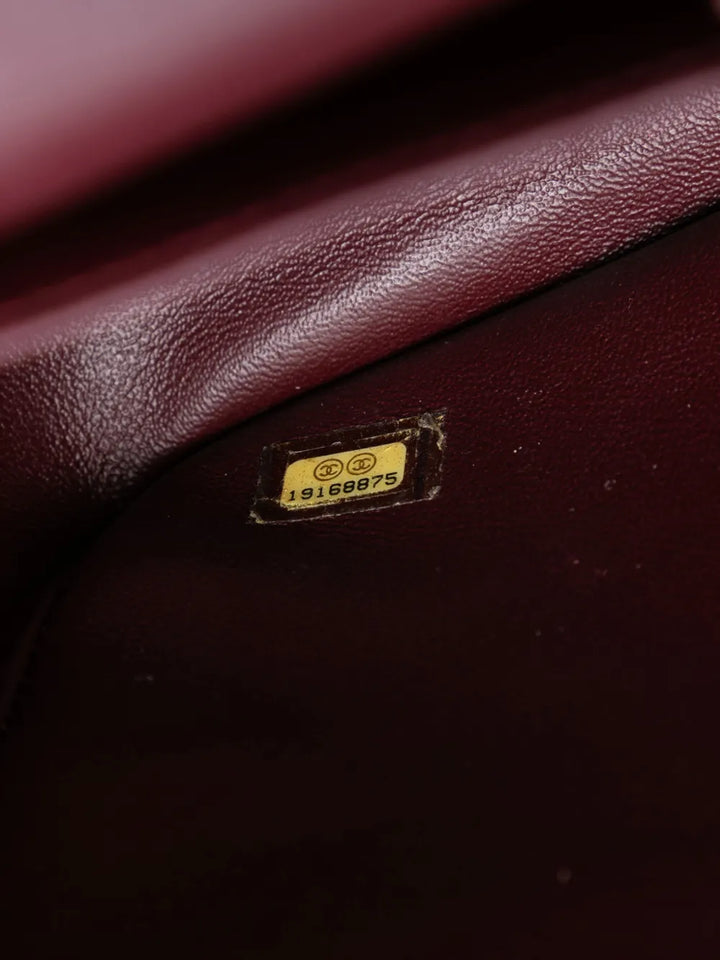 Chanel Pre Owned 2014 Jumbo Classic Lambskin Double Flap Shoulder Bag — Same as shown — Size One Size — Lifestyle View