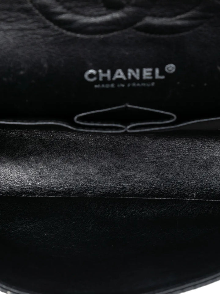 Chanel Pre Owned 2006 2008 Medium Classic Perforated Lambskin Double Flap Shoulder Bag — Same as shown — Size One Size — Detail View