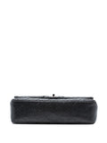Chanel Pre Owned 2006 2008 Medium Classic Perforated Lambskin Double Flap Shoulder Bag — Same as shown — Size One Size — Top View