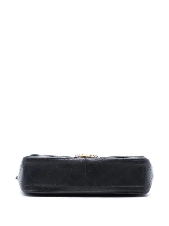 Chanel Pre Owned 2014 2015 Large Bicolor Quilted Lambskin Elegant Cc Flap Shoulder Bag — Same as shown — Size One Size — Top View