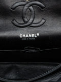 Chanel Pre Owned 2009 2010 Medium Classic Caviar Double Flap Shoulder Bag — Same as shown — Size One Size — Detail View