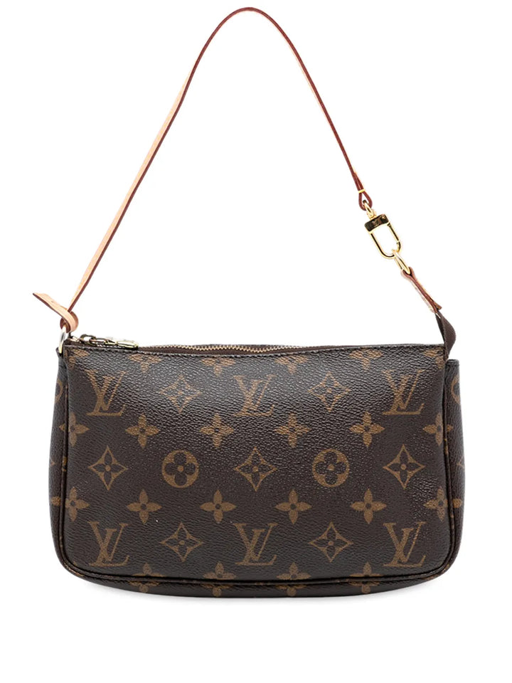 Louis Vuitton Pre Owned 1998 Monogram Pochette Accessoires Shoulder Bag — Same as shown — Size One Size — Front View